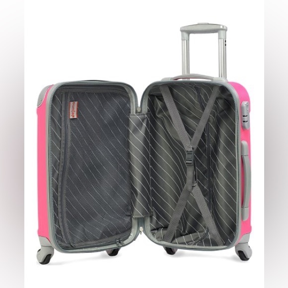 Dejuno Hardsided Carry On Suitcase - Picture 2 of 12